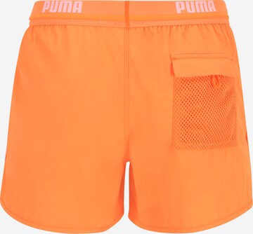 PUMA Badeshorts in Orange