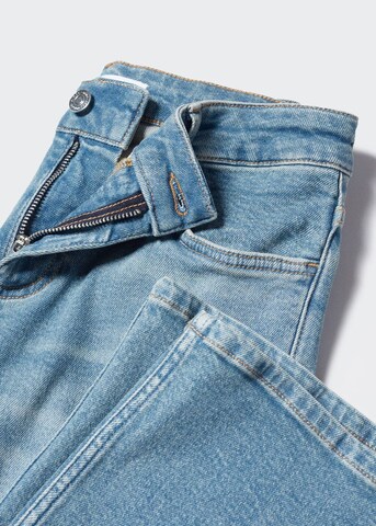 MANGO regular Jeans 'Kate' i blå
