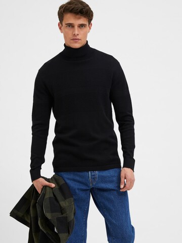 Pull-over 'Maine' SELECTED HOMME en noir