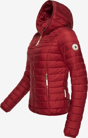 NAVAHOO Between-Season Jacket 'Ich Bin Hübsch' in Red