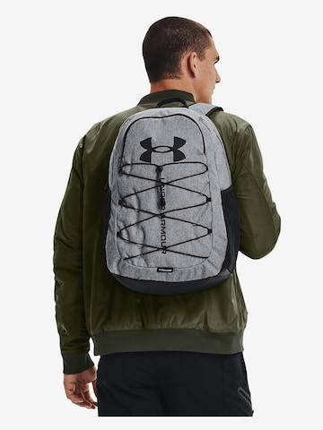 UNDER ARMOUR Sports Backpack 'Hustle' in Grey