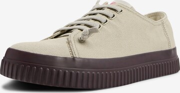 Baskets basses ' Peu Roda ' CAMPER en beige : devant