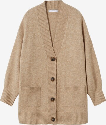 Cardigan 'Taldora' MANGO en beige : devant