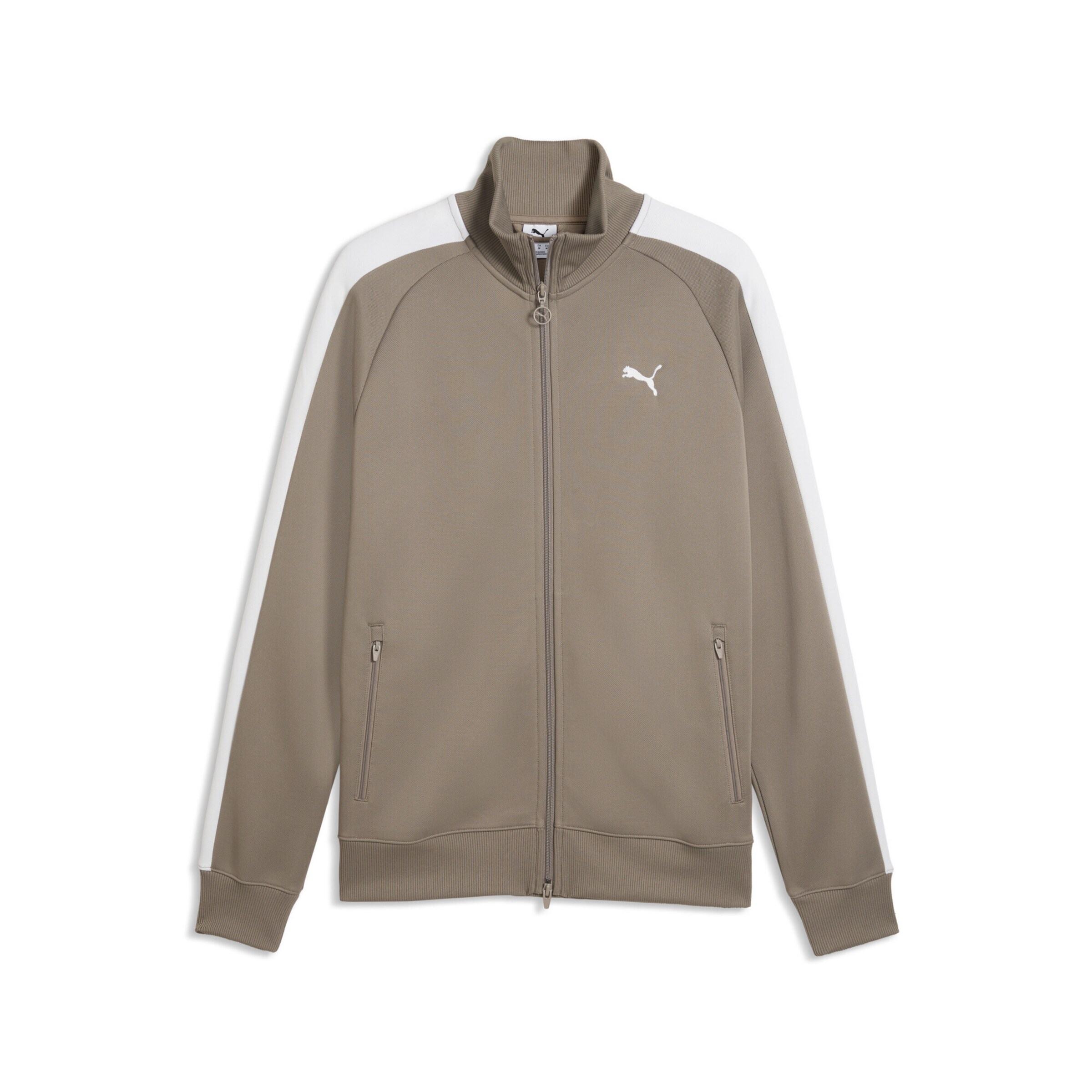 PUMA Trainingsjack 'T7 ALWAYS ON ' in Beige: voorkant