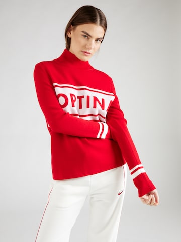 Pullover 'Cortina' di Twist & Tango in rosso: frontale