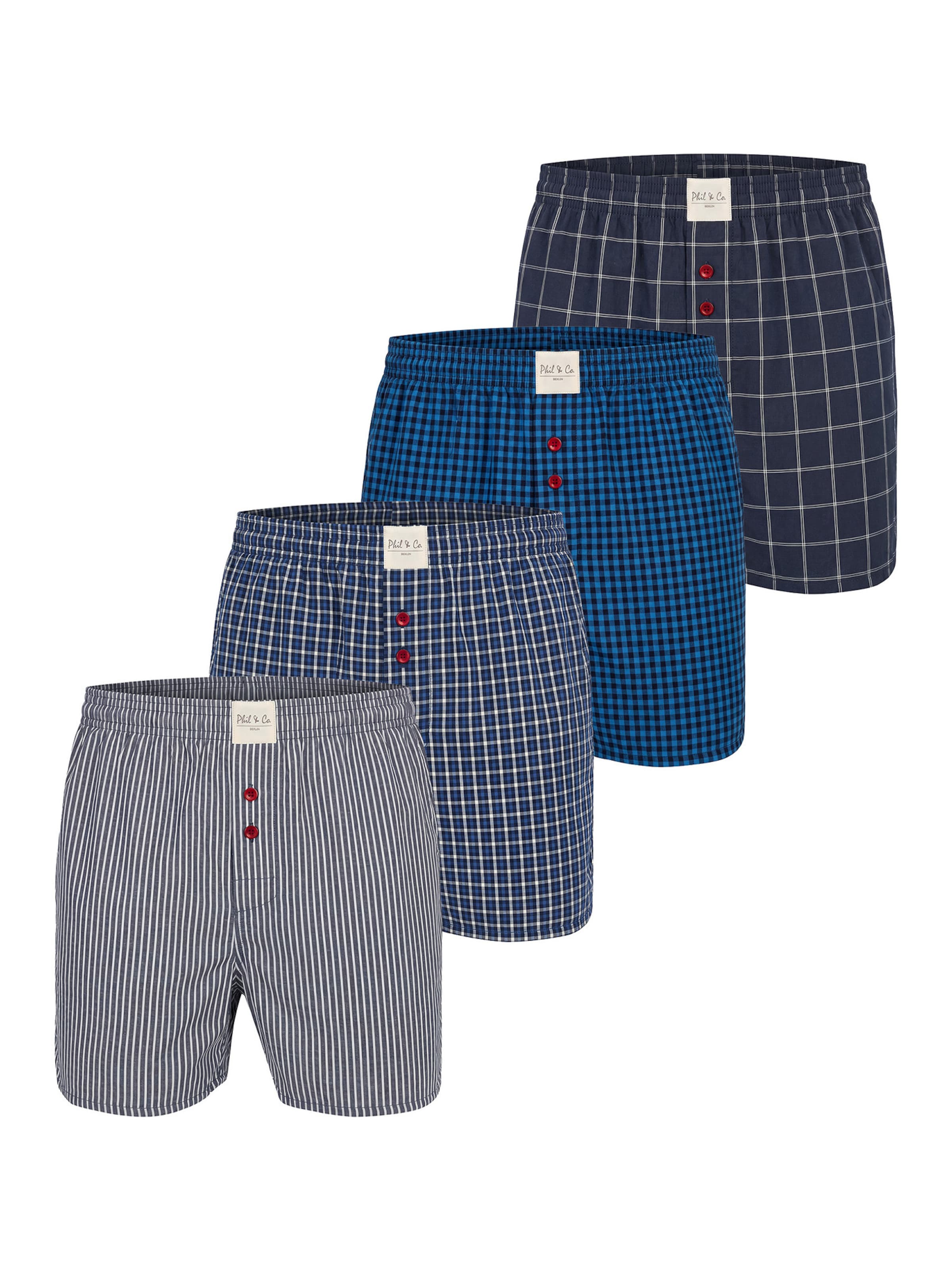 Boxers ' Combo ' Phil & Co. Berlin en bleu : devant