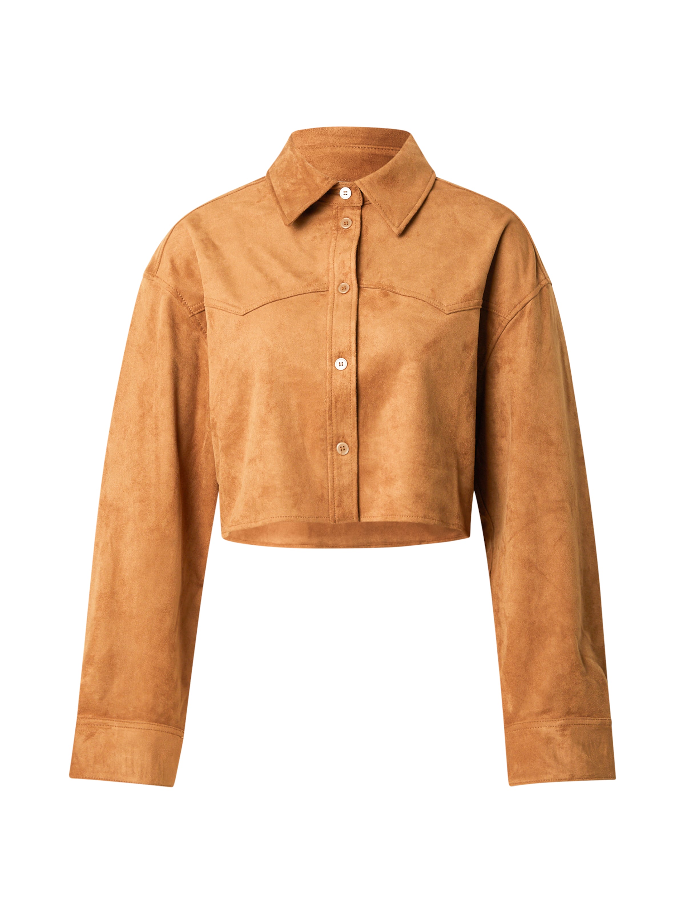 Monki Blouse in Brown: front