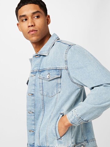 Redefined Rebel Between-Season Jacket 'Baker' in Blue