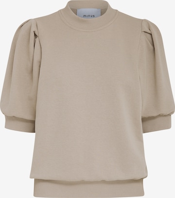 Sweat-shirt 'Mika' minus en gris : devant