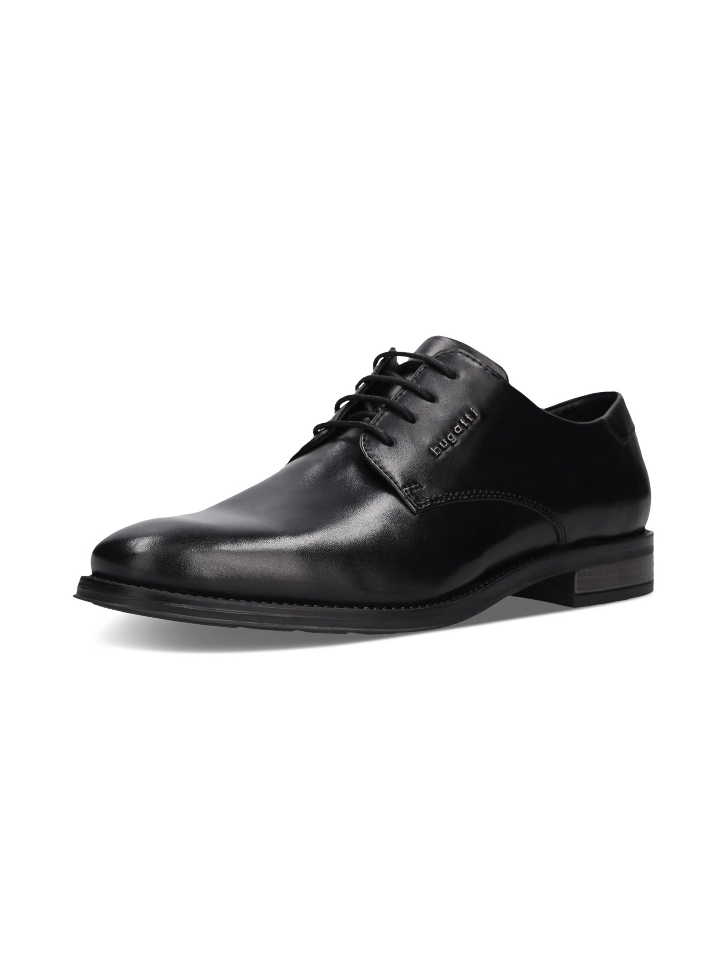 bugatti Lace-up shoe in Black: front