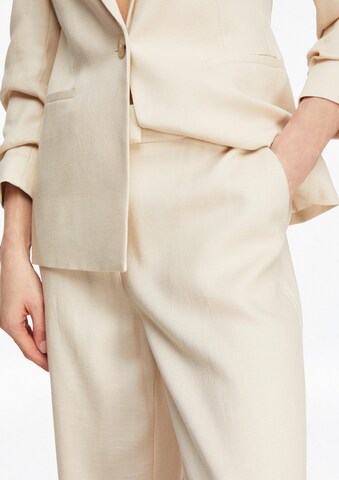 COMMA Wide leg Pants in Beige