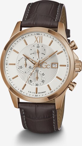 Gc Analoog horloge 'Gc Executive' in Goud