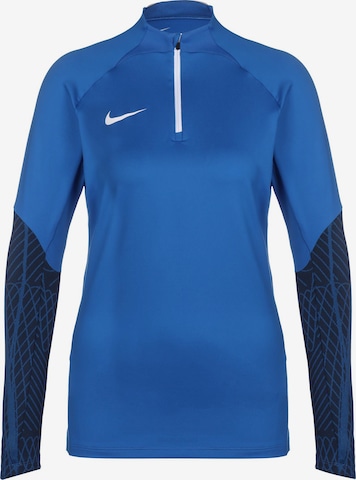NIKE Athletic Sweatshirt 'Strike 23' in Blue: front