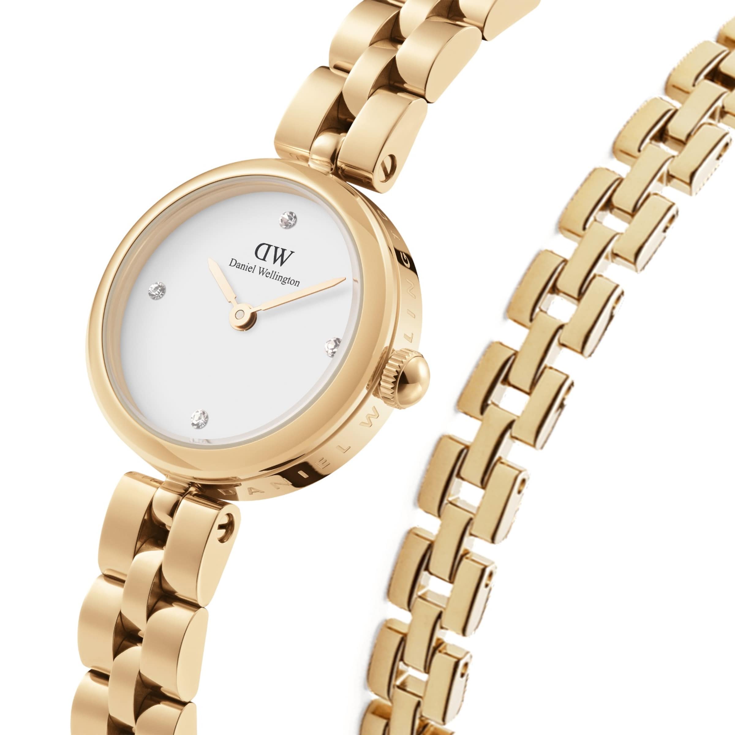 Daniel Wellington Analoog horloge in Goud