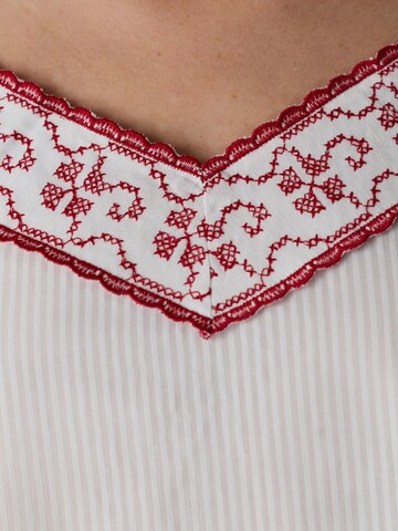 Camicia da notte 'Lounge-Oberteile' di Penti in bianco