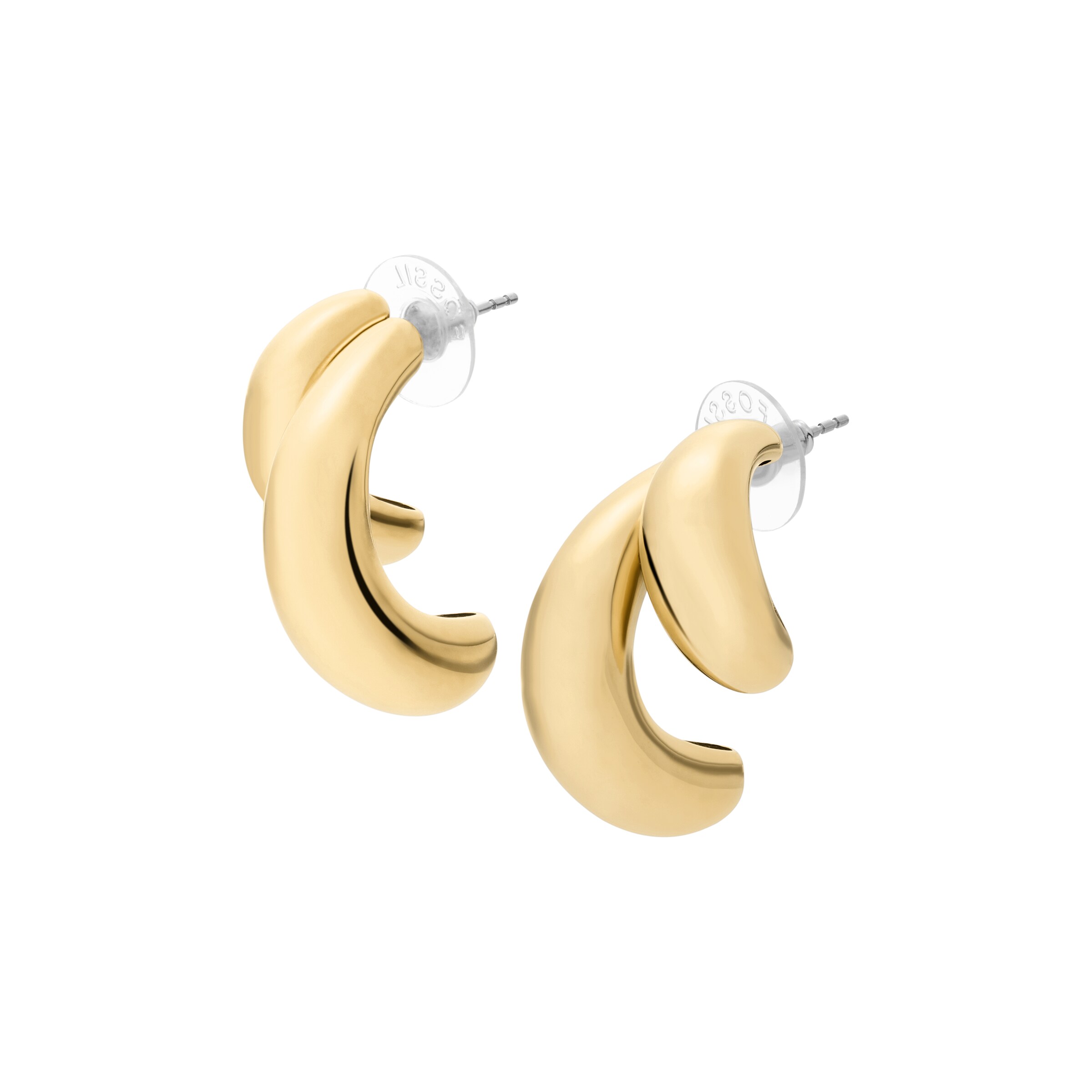 FOSSIL Earrings in Yellow: front