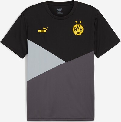 PUMA Camiseta funcional 'BVB' en amarillo / gris claro / gris oscuro / negro, Vista del producto