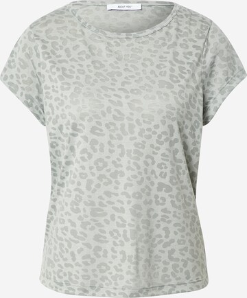 ABOUT YOU Shirt 'Ashley' in Groen: voorkant