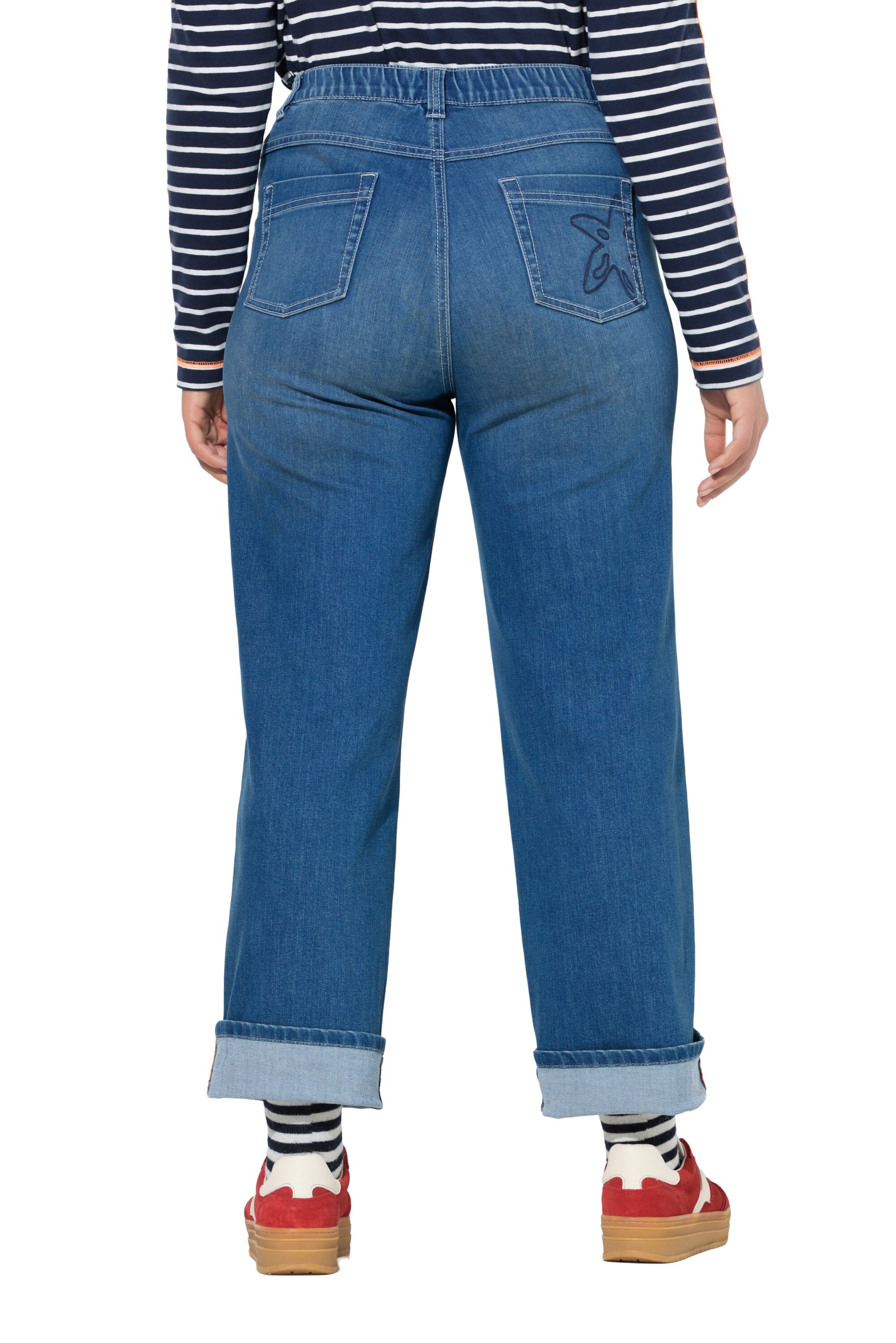 LAURASØN Regular Jeans in Blue