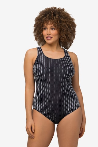 Maillot de bain Ulla Popken en noir : devant