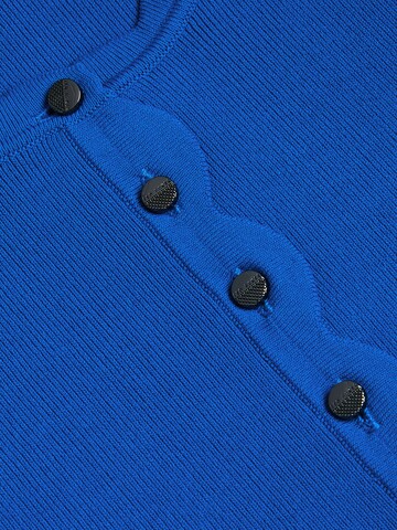 Geacă tricotată 'Klara' de la Ted Baker pe albastru