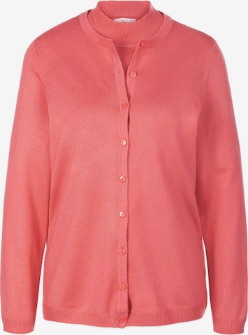 Goldner Knit Cardigan in Pink: front