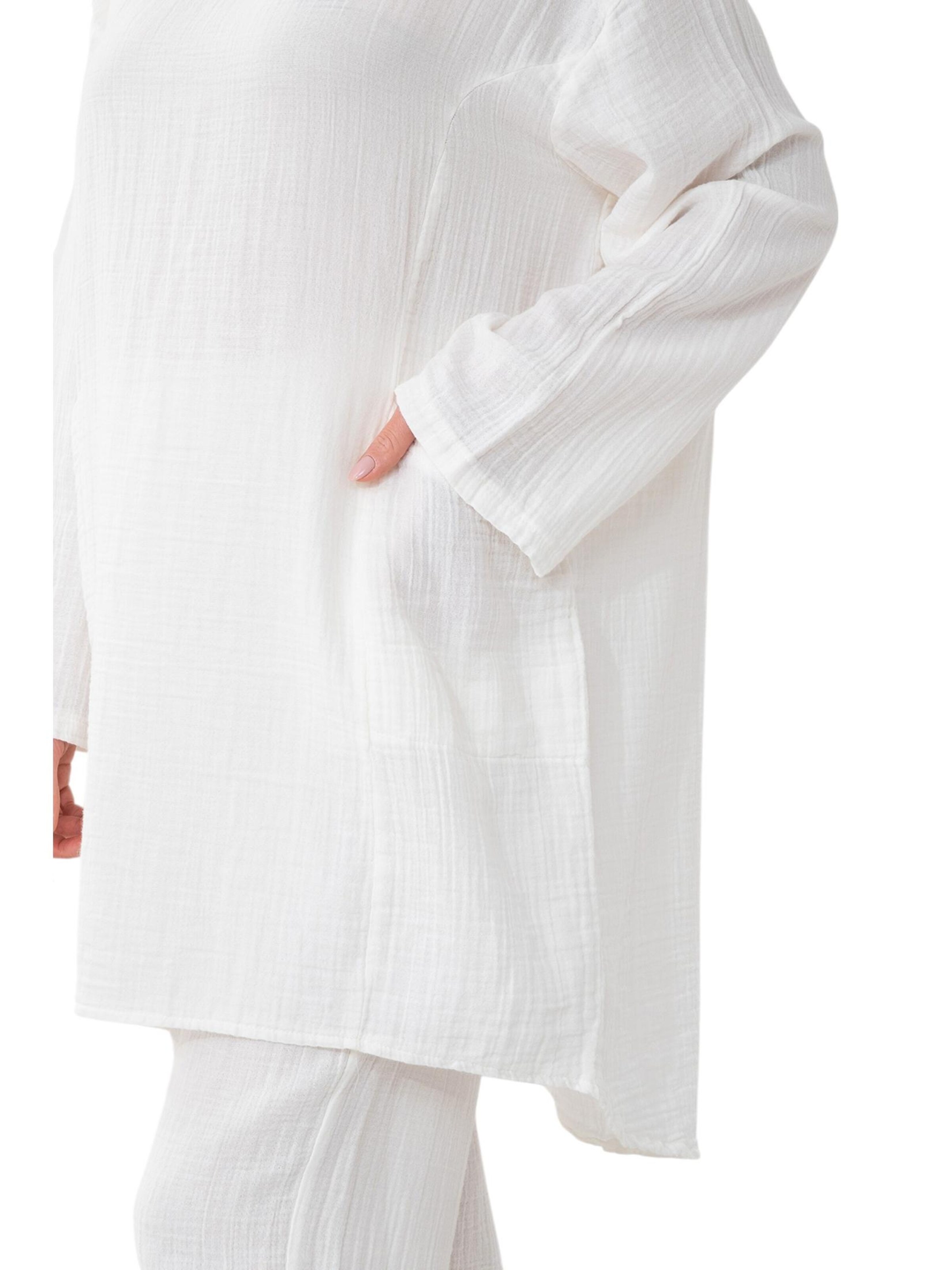 WENOR Bluse 'NISA'‌‌‌‌‌‌‌‌‌ in Weiß