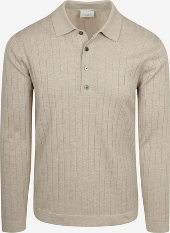 T-Shirt Profuomo en beige : devant
