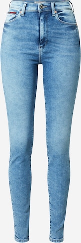 Tommy Jeans Skinny Jeans 'Sylvia' in Blau: predná strana