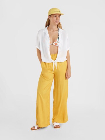 O'NEILL - Pierna ancha Pantalón 'Malia' en amarillo