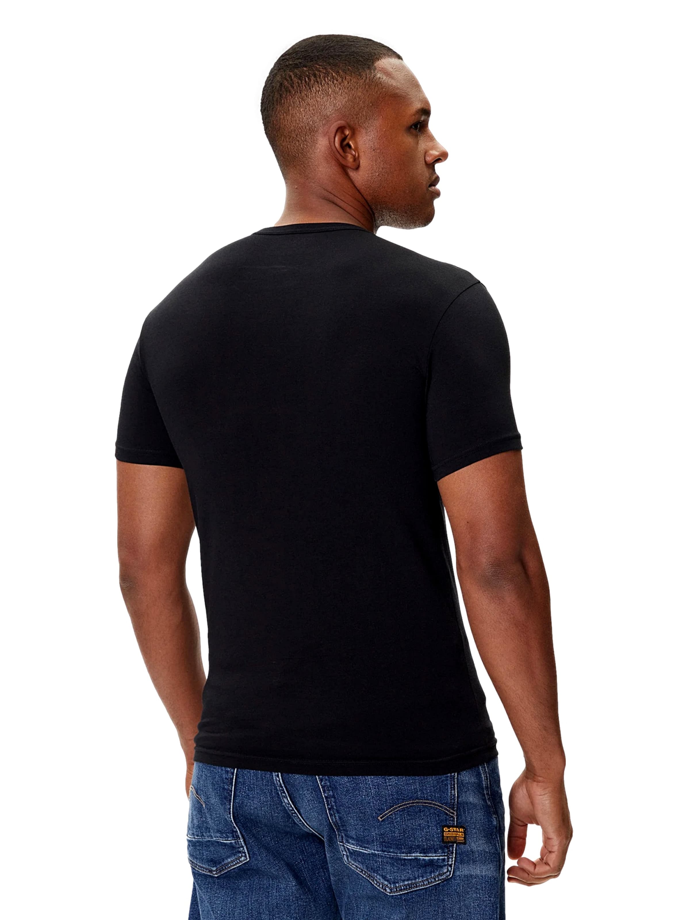 Emporio Armani Majica | črna barva