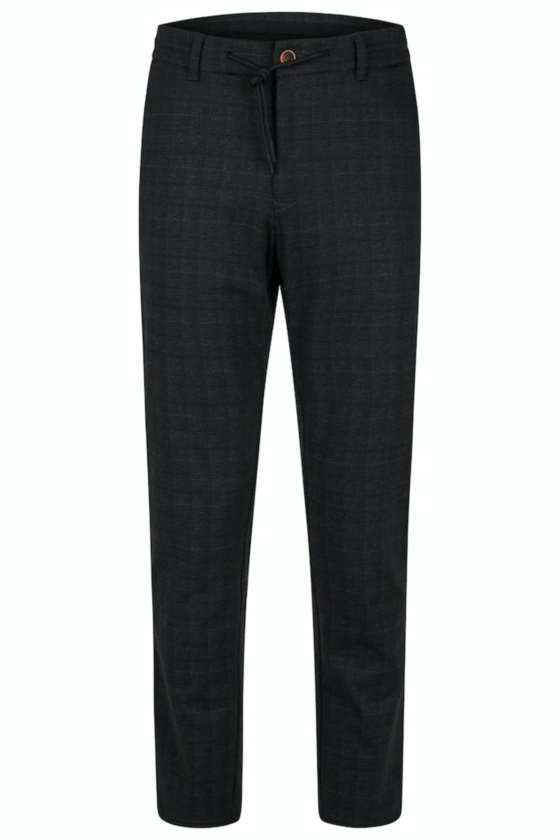 Hattric Regular Pants in Black: front