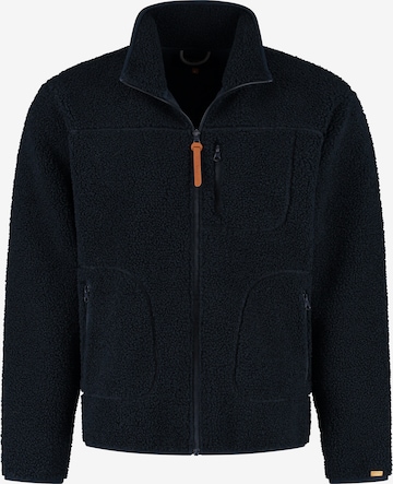 MGO Fleecejakke i blå: forside