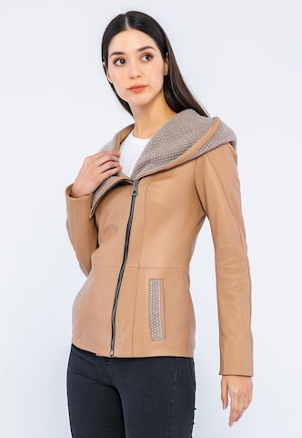 Giorgio di Mare Between-Season Jacket in Beige