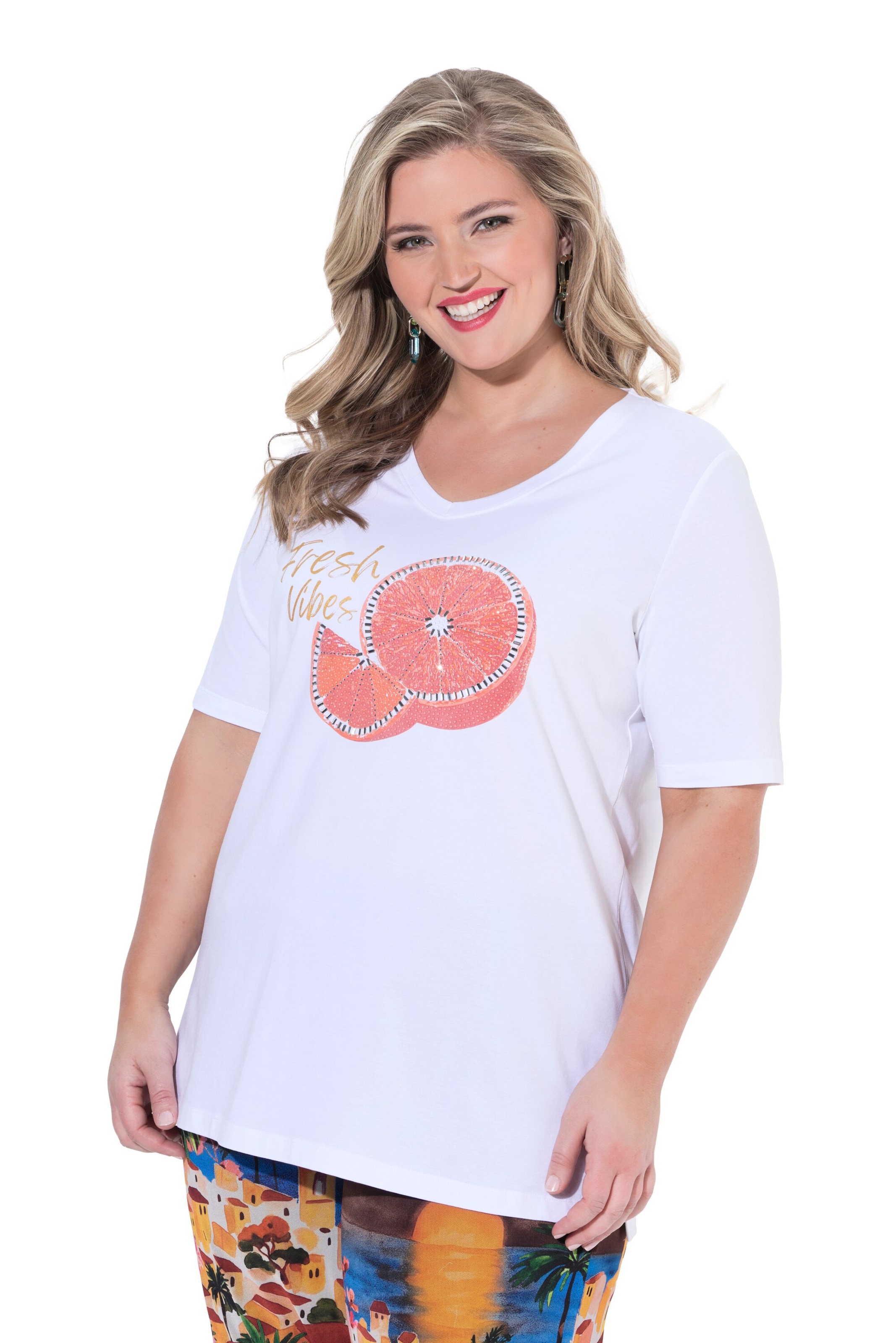 MIAMODA Shirt in Wit: voorkant