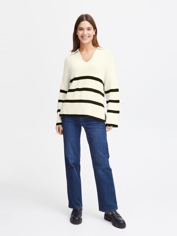 Fransa Sweater 'Ally' in White