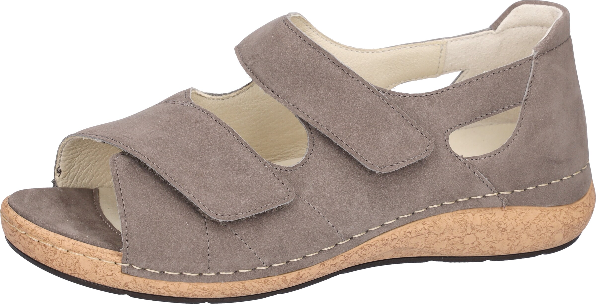 WALDLÄUFER Sandale in Grün: Vorderseite