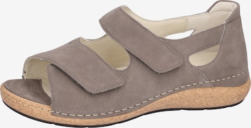 WALDLÄUFER Sandale in Grün: Vorderseite