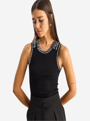 Bianco Lucci Blouse in Black