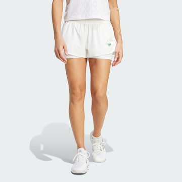 ADIDAS PERFORMANCE Regular Sporthose 'Pro' in Weiß: Vorderseite