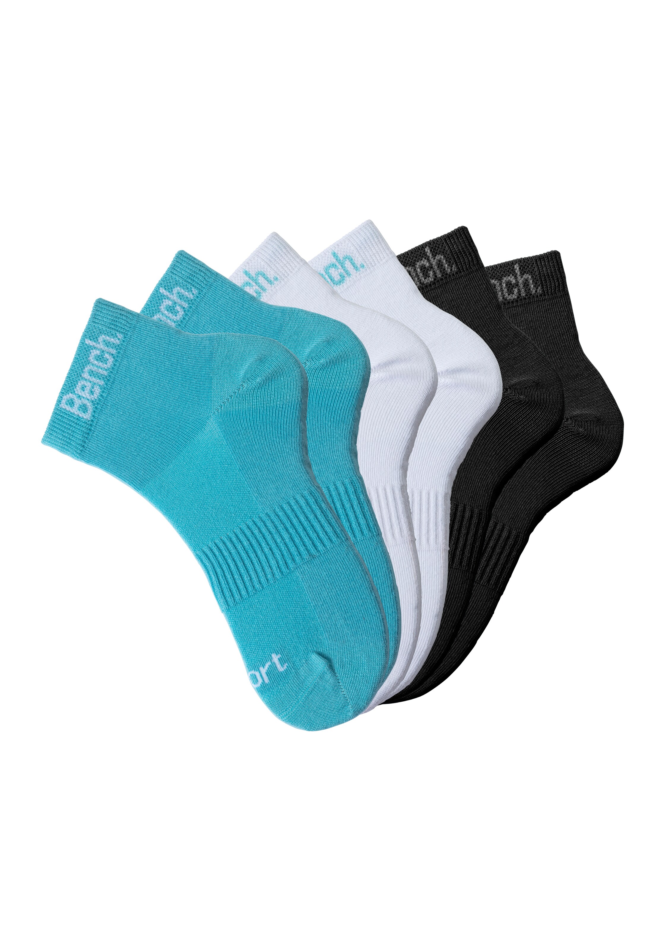 BENCH Athletic Socks in Blue: front