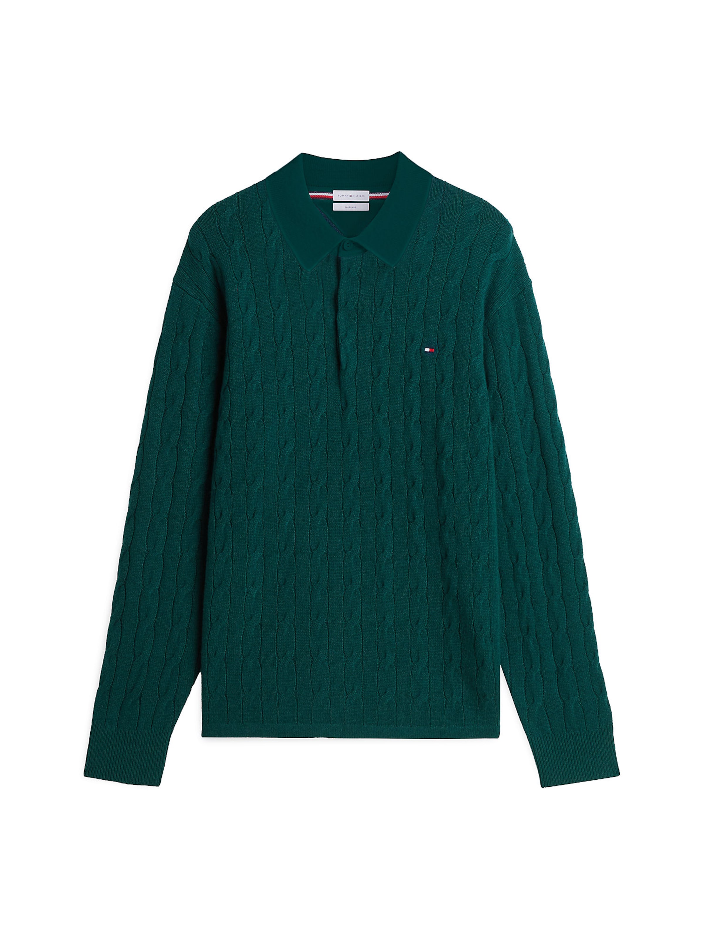 TOMMY HILFIGER Pullover in Grün: Vorderseite