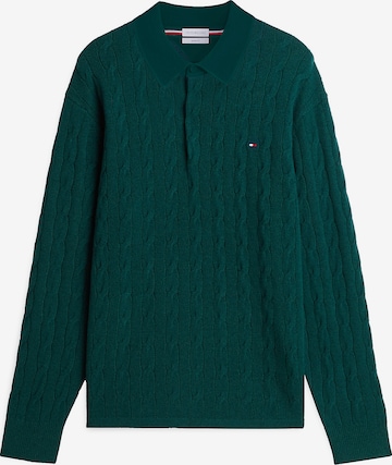 TOMMY HILFIGER Pullover in Grün: Vorderseite