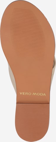 VERO MODA Pantofle 'SMOOTH' – béžová