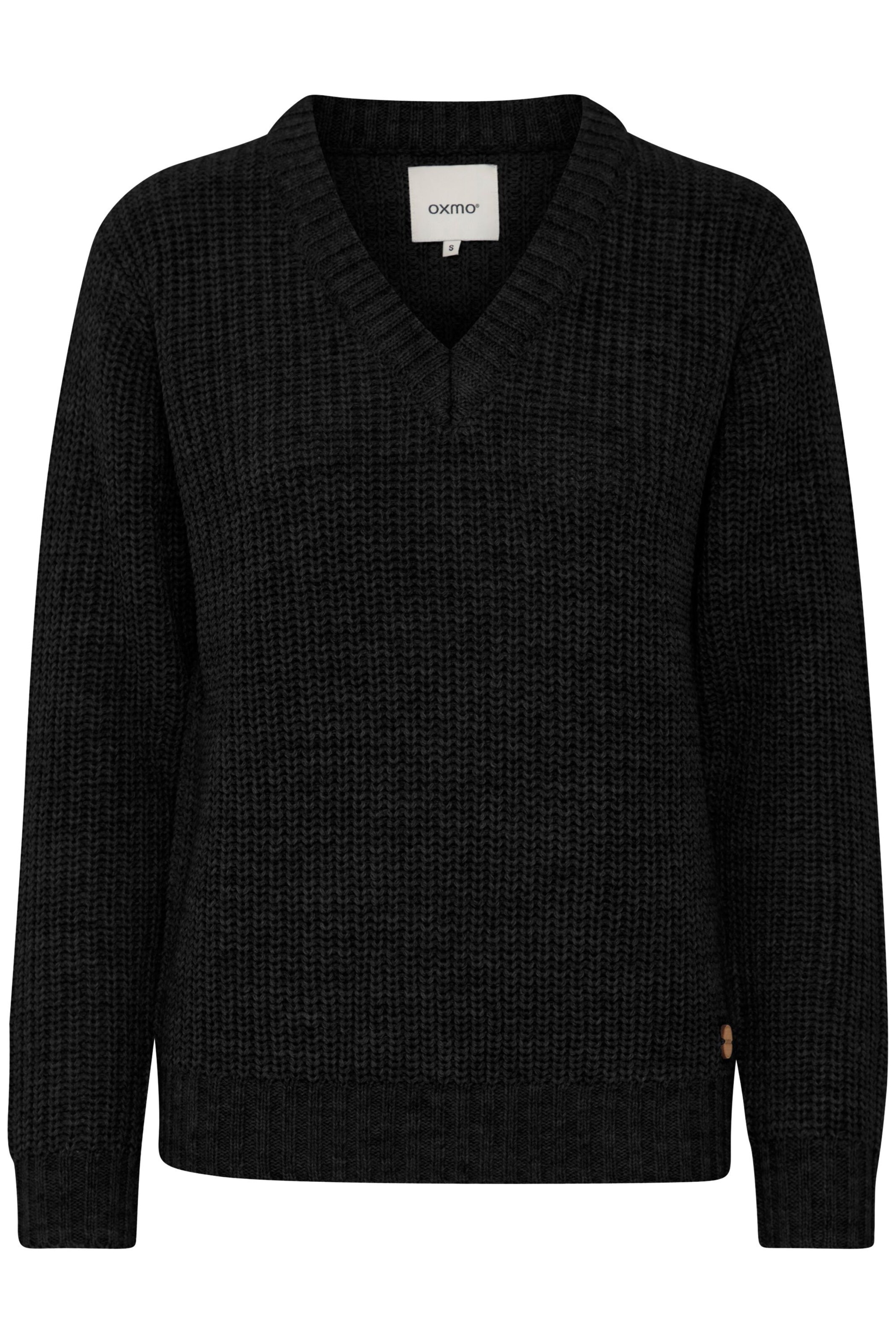 Oxmo - Pullover 'Nanny' em preto: frente