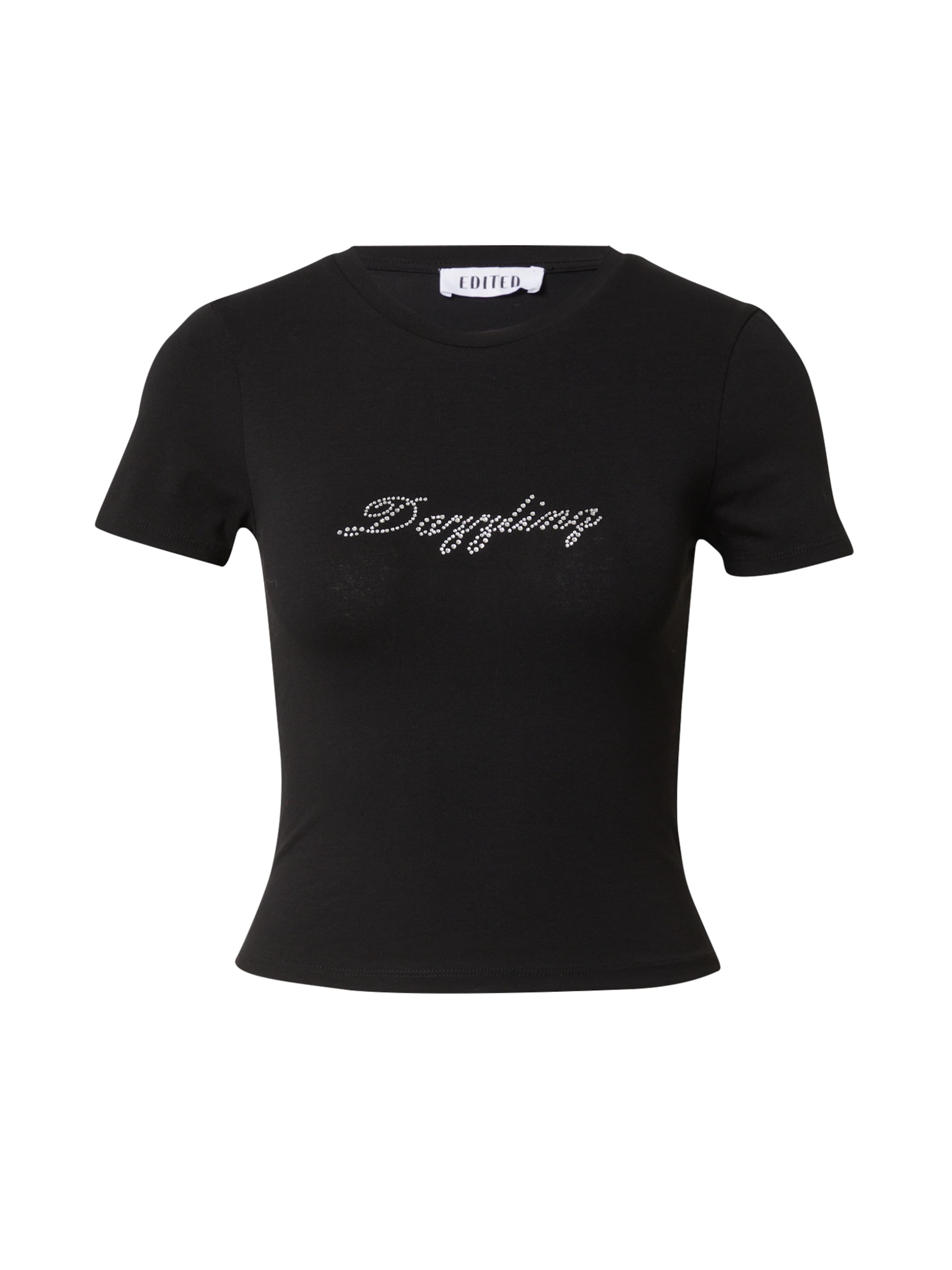 T-shirt 'Jolena' EDITED en noir : devant