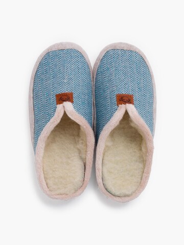 Pisamonas - Zapatillas de casa en azul