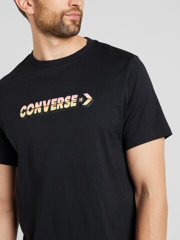 CONVERSE T-Shirt in Schwarz