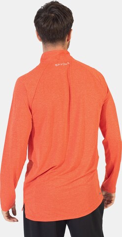 Spyder - Sweatshirt de desporto em laranja