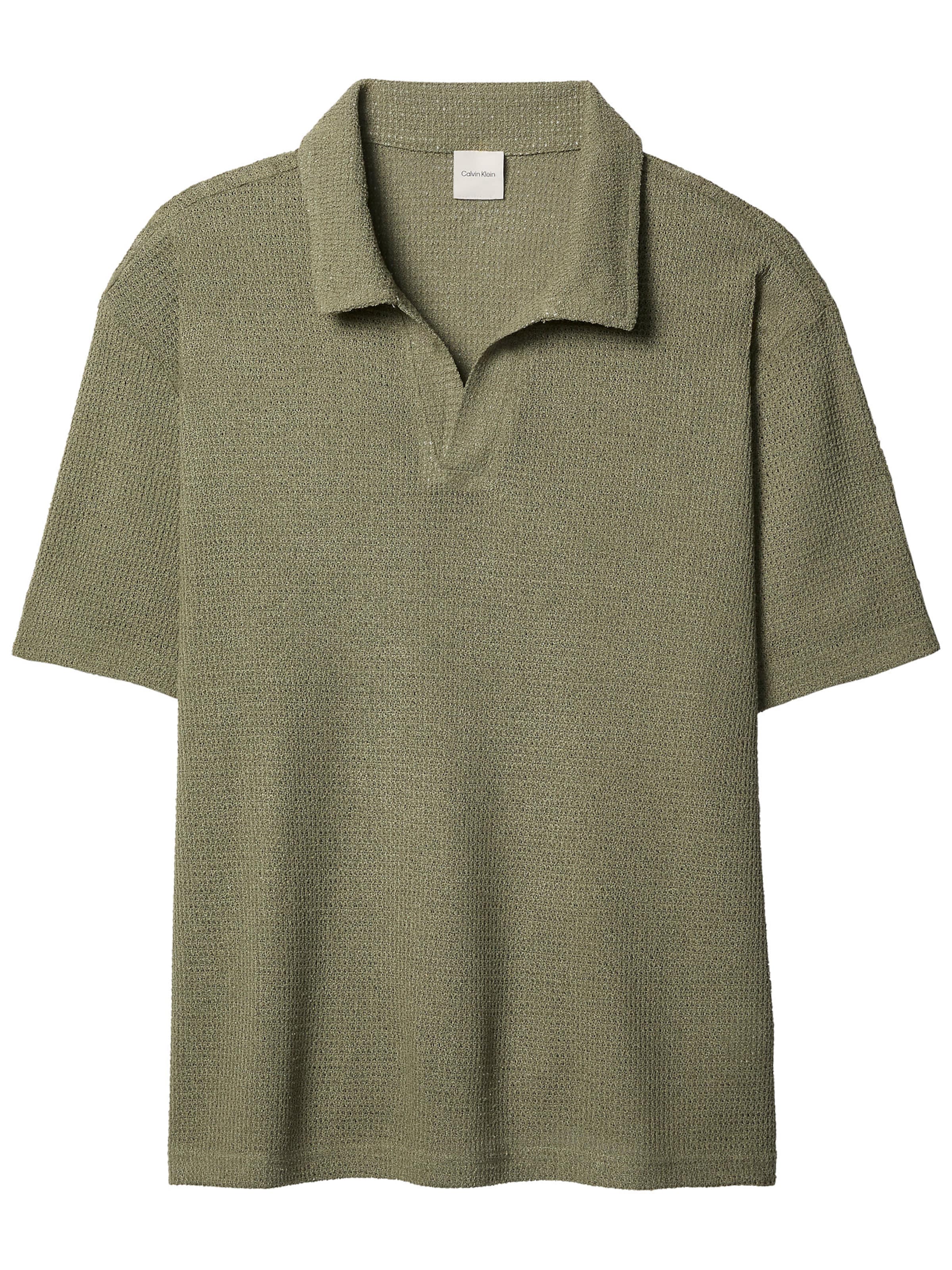Calvin Klein Swimwear Sweater in Green: front